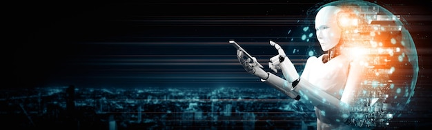 AI machine learning technology icon representing intelligent automation solutions
